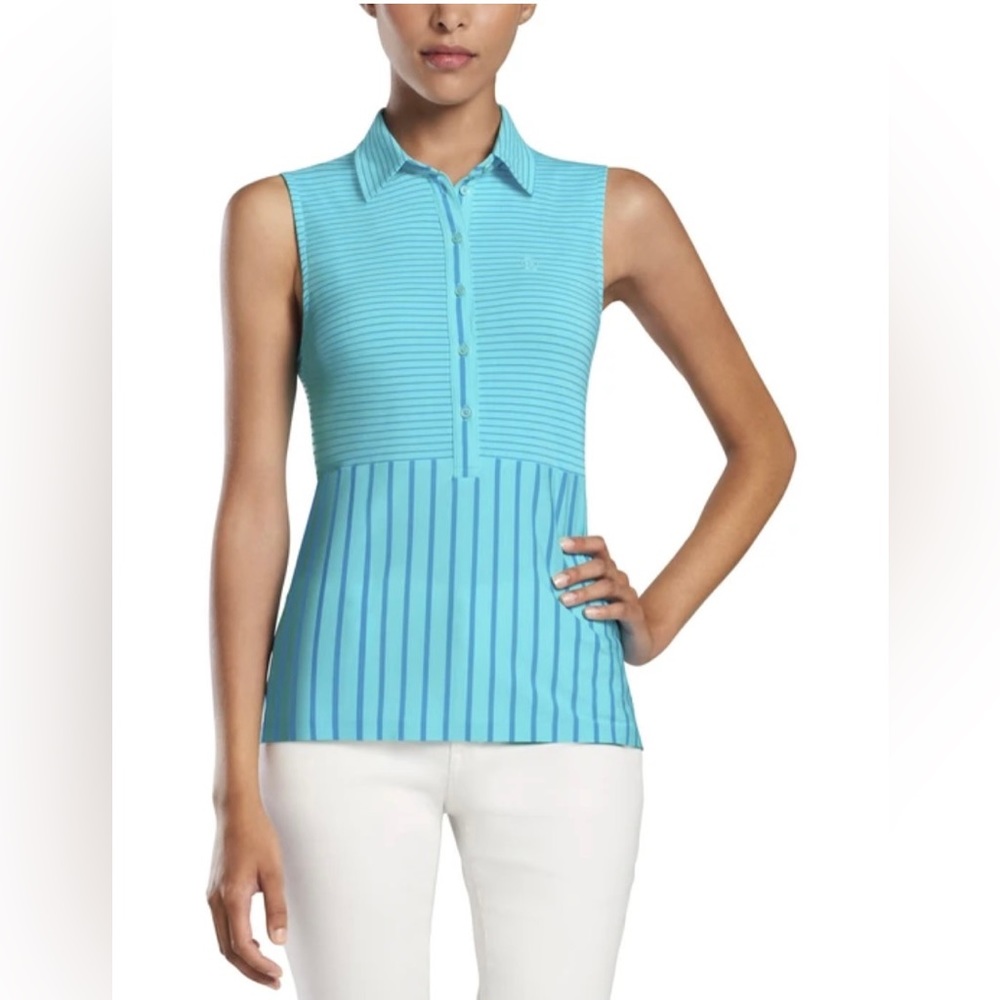 BRAND NEW G/FORE WOMEN’S SLEEVELESS GOLF POLO